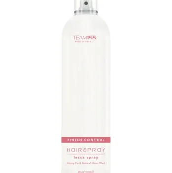 Stylingový přípravek TEAM155 Finish Control HAIRSPRAY - lak na vlasy pro pevné vlasy, 490 ml