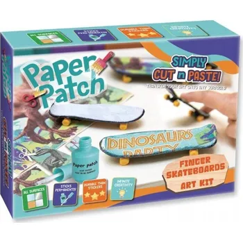 Obraz Kreativní sada pro decoupage Strigo Paper Patch Dřevěný Skateboard DIY