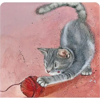 Obraz Alex Clark Podložka pod hrnek Kočka Pixie