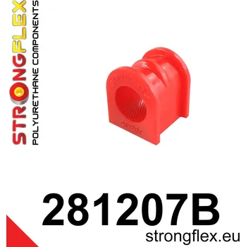 Silentblok nápravy 281207B: Strongflex Silentblok předního stabilizátoru 26mm Black