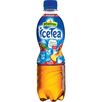 Ledový čaj Pfanner Ledový čaj broskev 0,5L cena za kartonové balení (Kartonové balení : 12 ks)