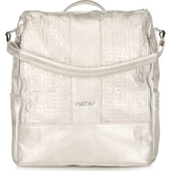 Módní doplněk Dámský batoh RIEKER C2415-065-T29 zlatá W5 -UNI-