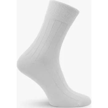 Dámské ponožky ROX Bavlněné ponožky se stříbrem Barva: Bílá, Velikost: 47-50