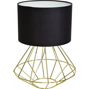 Lampička Stolní lampa Milagro Lupo Black černá, žlutá 60 W