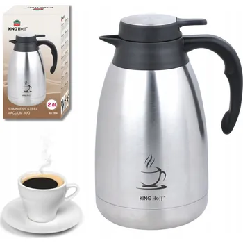 Termoska Termos na nápoje Kinghoff 2 l stříbrný