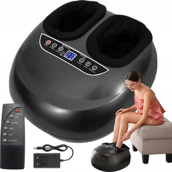 Masážní přístroj Masážní Přístroj na nohy shiatsu s kompresí vzduchu a funkcí vyhřívání Mountrax