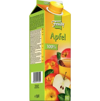 Limonáda Fruity Jablko 100% 1L (Kartonové balení : 12 ks)