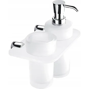 Ruční nástěnný dávkovač mýdla Nimco 250 ml, vícebarevný