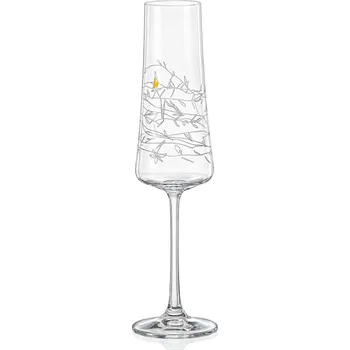 Sklenice VÝPRODEJ Crystalex GARDEN sklenice na sekt 210 ml
