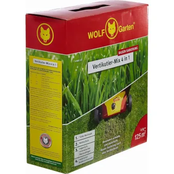Sekačka Sourcing WOLF GARTEN SADA REGENERACE TRÁVNÍKU 125 M2 4V1 V-MIX 125
