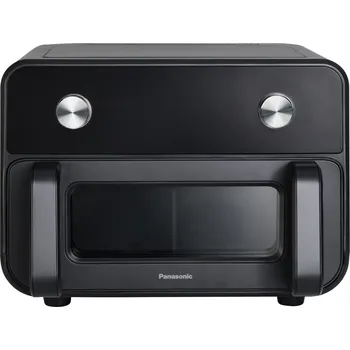 fritéza Panasonic Flex NF-BC1000KX horkovzdušná fritéza air fryer 9,6l (koš 30cm nebo 2 nezávislé a oddělené zóny, vaření v páře), černá