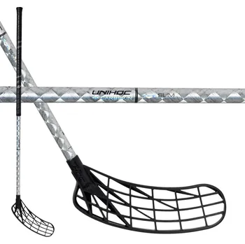 Florbal UNIHOC UNILITE CARBSKIN TI 29 silver SLIM jr