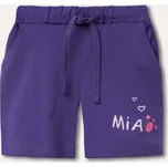 Dívčí kraťasy - WINKIKI WKG 11046, fialová/ 390 Barva: Fialová, Velikost: 122