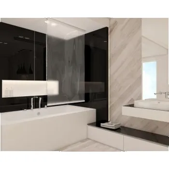 Vanová zástěna wela ROLETA ČIRÁ CLEAR STANDARD šířka rolety: 100 cm, výška rolety: 240 cm