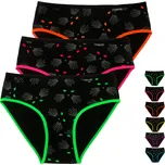 FANNIFEN Dámské bavlněné kalhotky CATS YW4176 3 ks Velikost: L