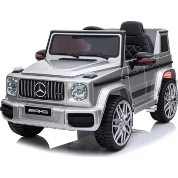 Dětské elektrovozidlo Mamido Elektrické autíčko Mercedes G63 AMG lakované stříbrné