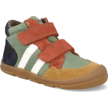 Dívčí zimní obuv Barefoot dětské zimní boty Koel - Kali Suede Tex Green alface širší barevné Velikost: 32