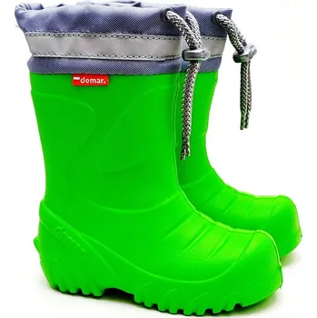 Chlapecká obuv DEMAR Dětská sněhule MAMMUT zelená Velikost: 34-35