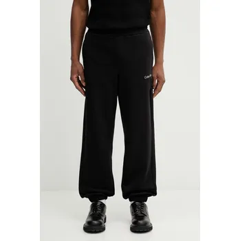 Bavlněné tepláky Calvin Klein LV044C904G černá 99X, vel. L