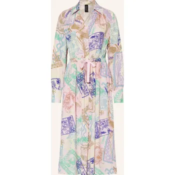 Dámské šaty Marc Cain Dámské Košilové Šaty S Hedvábím, 255 pink tulle, 38