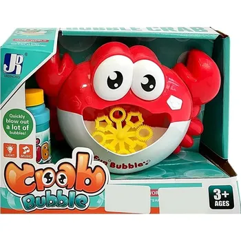 Bublifuk Mamido Krab na výrobu mýdlových bublin červený