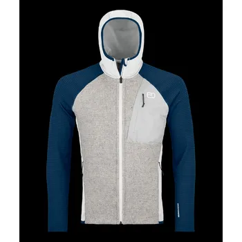 Pánská mikina Ortovox Fleece Gp Classic Knit Hoody Men's Barva: Grey Ice, Velikost: XL