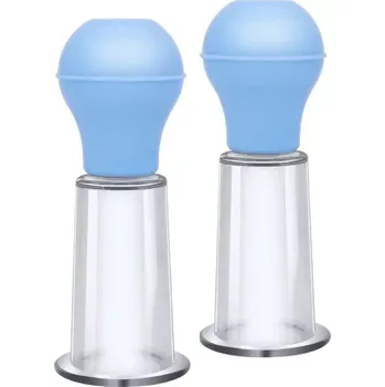 BDSM obojek Boss series přísavky na bradavky