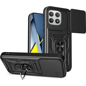 Náhradní kryt pro mobilní telefon Kryt Tech-Protect Camshield Pro Xiaomi Poco F8 Pro Black