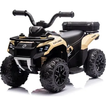 Dětské elektrovozidlo Mamido Dětská elektrická čtyřkolka GTS1155 khaki