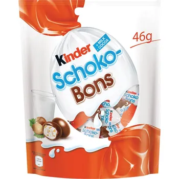 Bonbon Kinder SchokoBons 46g cena za kartonové balení (Kartonové balení : 12 ks)