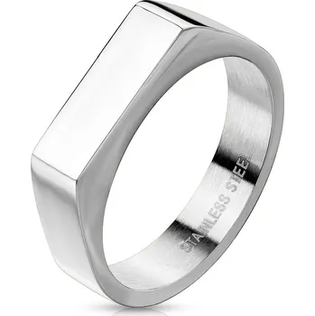 Prsten Steel Edge Dámský pečetní prsten SERM7686S Velikost: 52