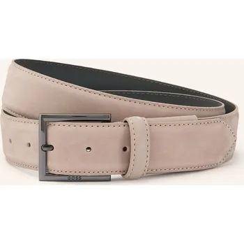 Opasek Boss Pánský Kožený Opasek Dressletic, béžová, 85