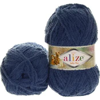 Příze Alize Softy Plus 900 půlnoční modrá