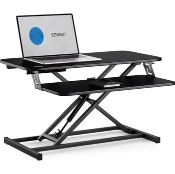 Psací stůl SENSE7 Pracovní stůl černá (5902659845061)