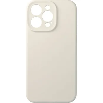 Náhradní kryt pro mobilní telefon Kryt iPhone 15 Pro Max Forcell F-Protect Rubber Premium s MagSafe Antique White