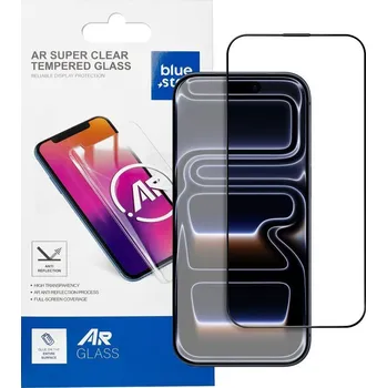 Ochranné tvrzené sklo iPhone 13 Pro Max / 14 Plus Blue Star 5D Ar Black