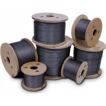 Lany Nerezové lanko A4 7x19, 2 mm, role 250 m