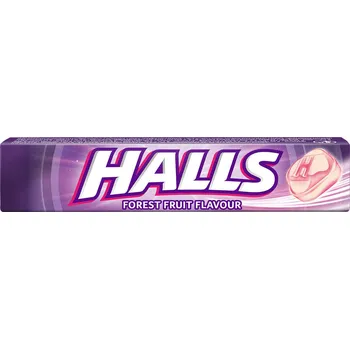 Bonbon Halls Forest Fruit 33,5g cena za kartonové balení (Kartonové balení : 20 ks)