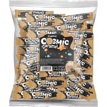 Čokoláda Tise Capico Cosmic Caramel tyčinka s karamelovou náplní 50 x 13 g
