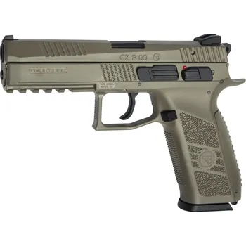 Airsoftová zbraň ActionSportGames CZ75 P-09 - GAS (GBB) (FDE full color) - ASG
