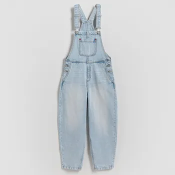 Dívčí džíny Reserved - Džínové kalhoty s&nbsp;laclem - modrá - 295HN-50J - 295HN-50J-122