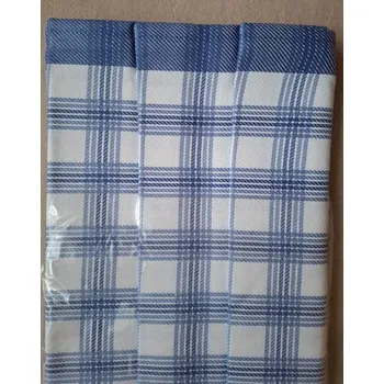 Utěrky bambusové - Velká kostka - modrá 50x70 cm 3ks