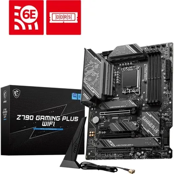 Základní deska MSI MB Sc LGA1700 Z790 GAMING PLUS WIFI, Intel Z790, 4xDDR5, 1xDP, 1xHDMI, Wi-Fi