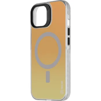 Náhradní kryt pro mobilní telefon OBAL:ME MagNetix SolarFlex kryt pro Apple iPhone 15 Copper Gray