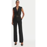 KARL LAGERFELD Obleková vesta B1W14009 Černá Slim Fit 44