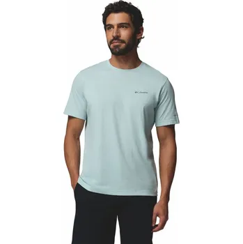 Pánská móda Columbia Thistletown Hills™ Short Sleeve M 1990751461 - crushed blue/heather M