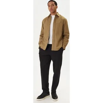 Pánská košile BOSS Košile H-Owen 50556121 Khaki Relaxed Fit S