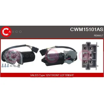 Motorek stěrače a odstřikovače Motor stěračů CASCO CWM15101AS