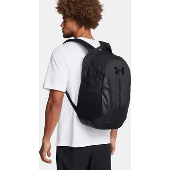 Městský batoh Unisexový batoh Under Armour UA Hustle 6.0 Backpack 1384672-003 Černá OSFM