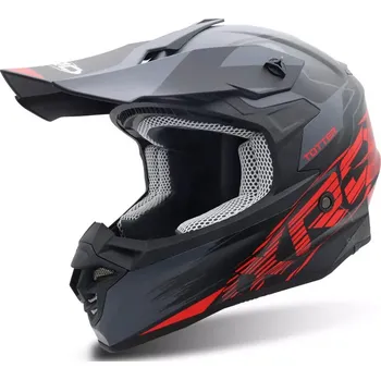 Helma na motorku XRC Totter blk/grey/red vel. XS